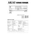 AKAI CD69 Service Manual