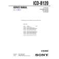 SONY ICDB120 Service Manual