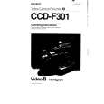 SONY CCD-F301 Owners Manual