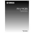 YAMAHA R-V1105 Owners Manual
