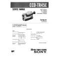 SONY CCDTR45E Service Manual