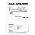 AKAI CD-M630 Service Manual