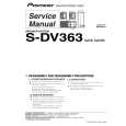 PIONEER S-DV363/XTW/E Service Manual