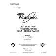 WHIRLPOOL RF361PXXW2 Catálogo de piezas