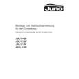 JUNO-ELECTROLUX SDU1130B Owners Manual