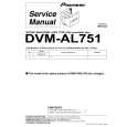 PIONEER DVM-AL751/WL5 Instrukcja Serwisowa