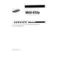 SAMSUNG MAX632P Instrukcja Serwisowa