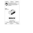 BOSCH SA2500 Owners Manual
