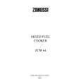 ZANUSSI ZCM64DCX Owners Manual