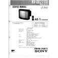 SONY AE1CHASSIS Service Manual