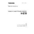 TOSHIBA VE70 Instrukcja Serwisowa
