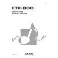 CASIO CTK800 Owners Manual