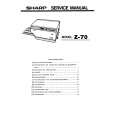 SHARP Z75 Service Manual