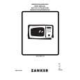 ZANKER MWG171E Owners Manual