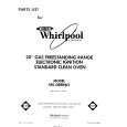 WHIRLPOOL SF010EERW2 Katalog Części