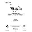 WHIRLPOOL ACM052XX1 Parts Catalog