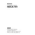 SONY HDCA-701 Instrukcja Serwisowa