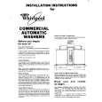 WHIRLPOOL CA2180XMW0 Installation Manual