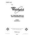 WHIRLPOOL RB265PXK0 Parts Catalog