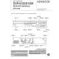 KENWOOD DVR6100K Service Manual
