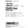 PIONEER DVR-104/KB/2 Manual de Servicio