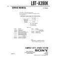 SONY LBT-A390K Service Manual