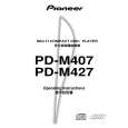 PIONEER PD-M427/RFXJ Owners Manual