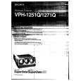 SONY VPH-12571Q Owners Manual