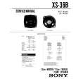 SONY XS-36B Manual de Servicio