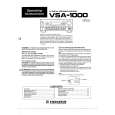 PIONEER VSA-1000/SD/G Owners Manual