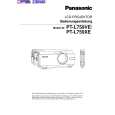 PANASONIC PTL759XE Owners Manual