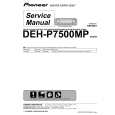 PIONEER DEH-P7500MP/X1B/EW Instrukcja Serwisowa