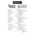 ROTEL RB5000 Service Manual