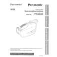PANASONIC PVD301 Instrukcja Obsługi