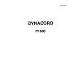 DYNACORD P1050 Service Manual