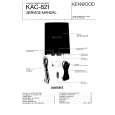 KENWOOD KAC821 Owners Manual