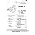SHARP FO435 Service Manual