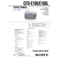 SONY CFDE100L Service Manual