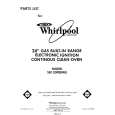 WHIRLPOOL SB130PERW0 Katalog Części