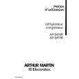 ARTHUR MARTIN ELECTROLUX AR8419B Owners Manual
