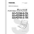 TOSHIBA SDP2700STR Instrukcja Serwisowa