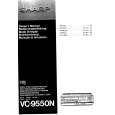 SHARP VC-9550N Owners Manual