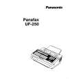PANASONIC UF250 Service Manual
