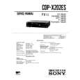 SONY CDP-X202ES Service Manual