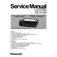 PANASONIC CQV21EG Service Manual