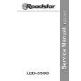 ROADSTAR LCD3500 Instrukcja Serwisowa