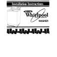 WHIRLPOOL LA6100XSW0 Installation Manual