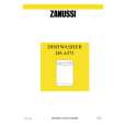 ZANUSSI DA6373 Owners Manual
