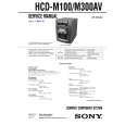SONY HCDM300AV Service Manual
