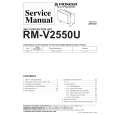 PIONEER RM-V2550U/LU/CA Service Manual